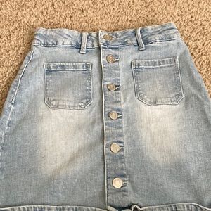 Denim Skirt